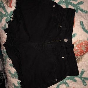Black high waisted pacsun shorts. size 23